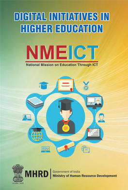 Digital Initiatives in Higher Education by MHRD