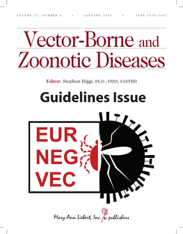 Vector-Borne and Zoonotic Diseases