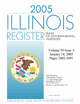 2005 Illinois Register