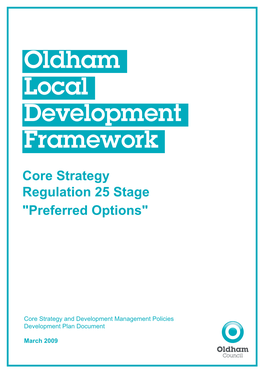 Oldham Local Development Framework