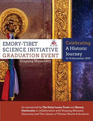 Emory-Tibet Science Initiative Graduation Event