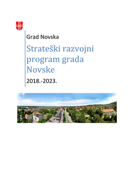 Grad Novska Strateški Razvojni Program Grada Novske 2018.-2023