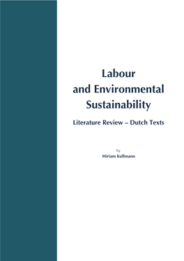 Labour and Environmental Sustainability