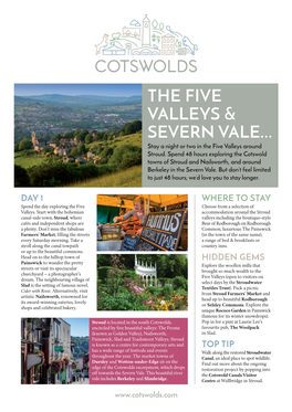 The Five Valleys & Severn Vale