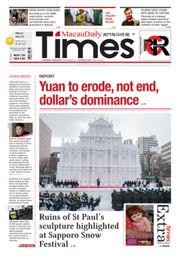 Yuan to Erode, Not End, Dollar's Dominance