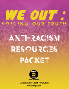 Voicing Our Truth Anti-Racism Resources Packet