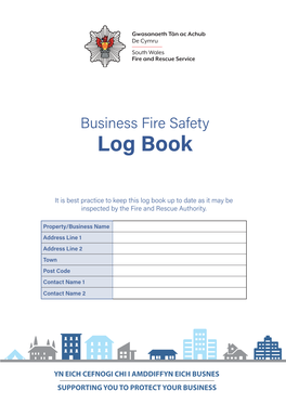 Business Fire Safety Log Book