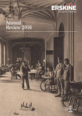 Annual Review 2016 Welcome Message from Our Chairman and Chief Executive