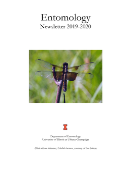 Entomology Newsletter 2019-2020