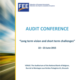 Audit Conference