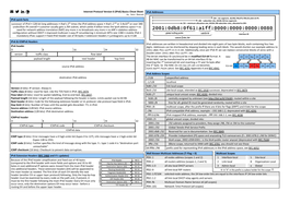 Ipv6 Cheat Sheet