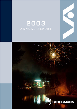 Stockmann Annual Report 2003