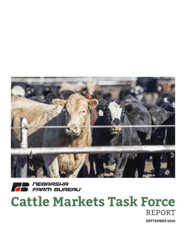 Cattle Markets Task Force REPORT