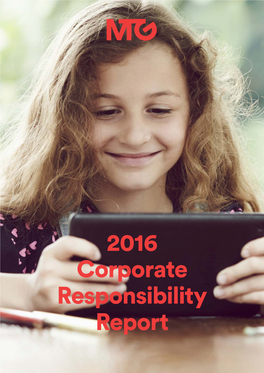 2016 Corporate Responsibility Report Contents