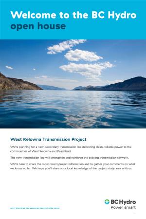 West Kelowna Transmission Project