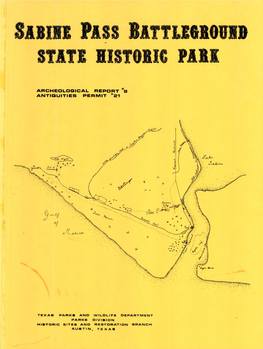 Sabine Pass State Park Archeological Investigations