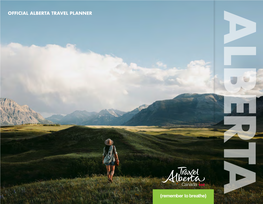 Official Alberta Travel Planner