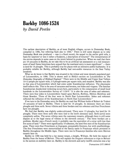 Barkby 1086-1524 Pp.46-61
