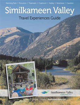 Similkameen Valley Travel Experiences Guide