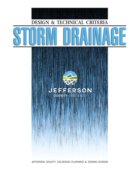 Storm Drainage Design & Technical Criteria