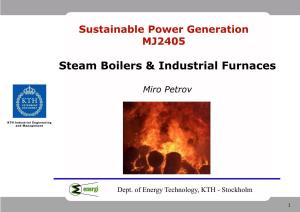 Steam Boilers & Industrial Furnaces