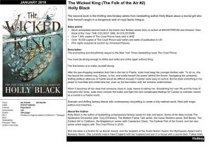 The Wicked King (The Folk of the Air #2) Holly Black