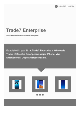 Trade7 Enterprise
