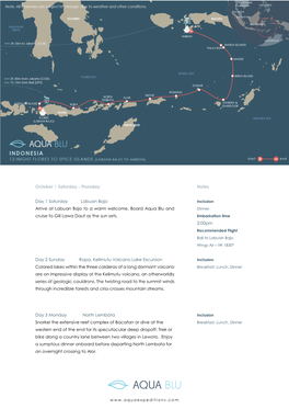 Indonesia Komodo Islands / Spice Islands / Raja Ampat