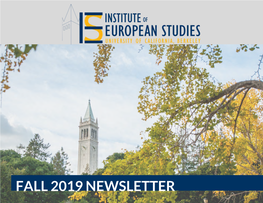 Fall 2019 Newsletter from the Director