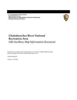 Geologic Resources Inventory Map Document for Chattahoochee River National Recreation Area