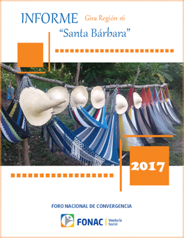 Informe Final Región 16 Santa Barbara 2017