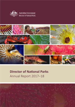 Director of National Parks Annual Report 2017–18