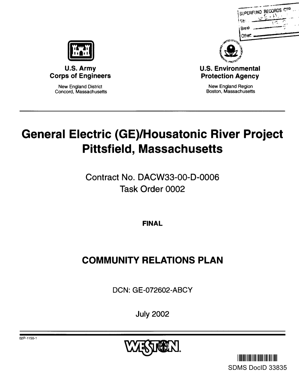 Final Community Relations Plan