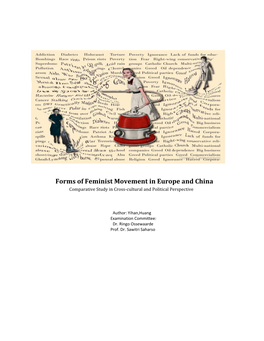 Forms of Feminist Movement in Europe and China Comparative Study in Cross-Cultural and Political Perspective