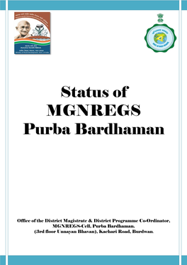 Status of MGNREGS Purba Bardhaman