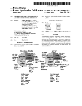 (12) Patent Application Publication (10) Pub. No.: US 2011/001412.6 A1 Evans Et Al