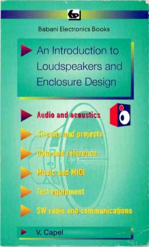 An Introduction to Loudspeakers & Enclosure Design