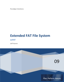 Extended FAT File System Exfat