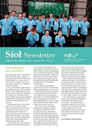 Síol Newsletter Edmund Rice Schools Trust • Spring 2019 • Issue 17