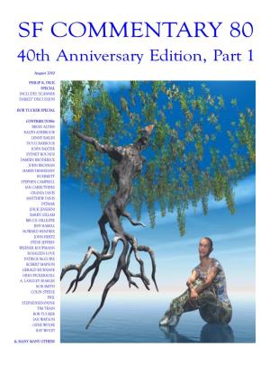 SF COMMENTARY 80 40Th Anniversary Edition, Part 1