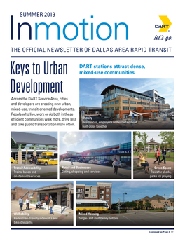 Keys to Urban Development