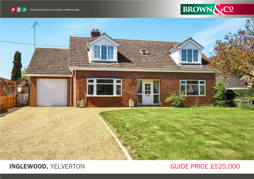 INGLEWOOD, YELVERTON GUIDE PRICE £525,000 Property and Business Consultants | Brown-Co.Com