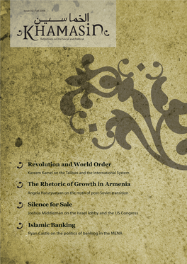 Revolution and World Order the Rhetoric of Growth in Armenia
