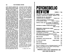 Psychedelic Review, No. 8, 1966 (Complete Pdf)