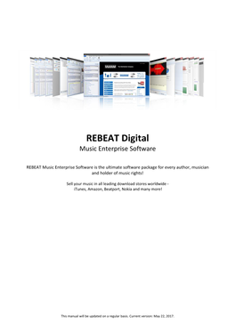 REBEAT Digital Music Enterprise Software