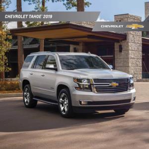 CHEVROLET TAHOE® 2019 La Potencia De Chevrolet Tahoe® Se Aprecia a Primera Vista