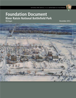Foundation Document, River Raisin National