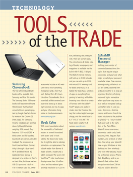 TECHNOLOGY TOOLS of Thetrade