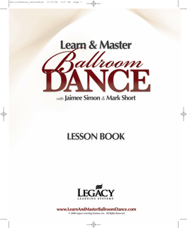 Book of Dance Lessons