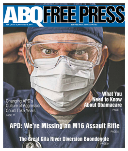 ABQ Free Press, November 5, 2014